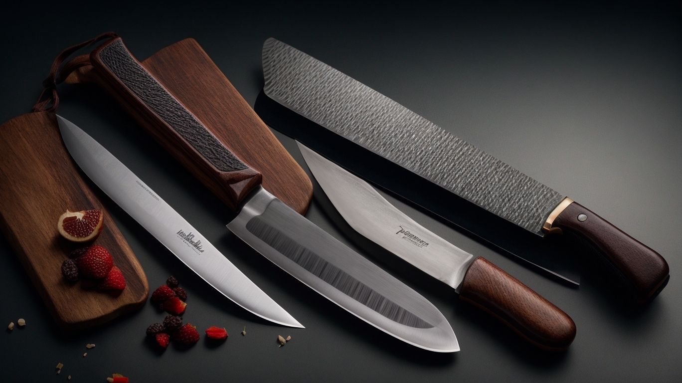 foto de várias facas para ilustrar a importância da segurança com facas na cozinha